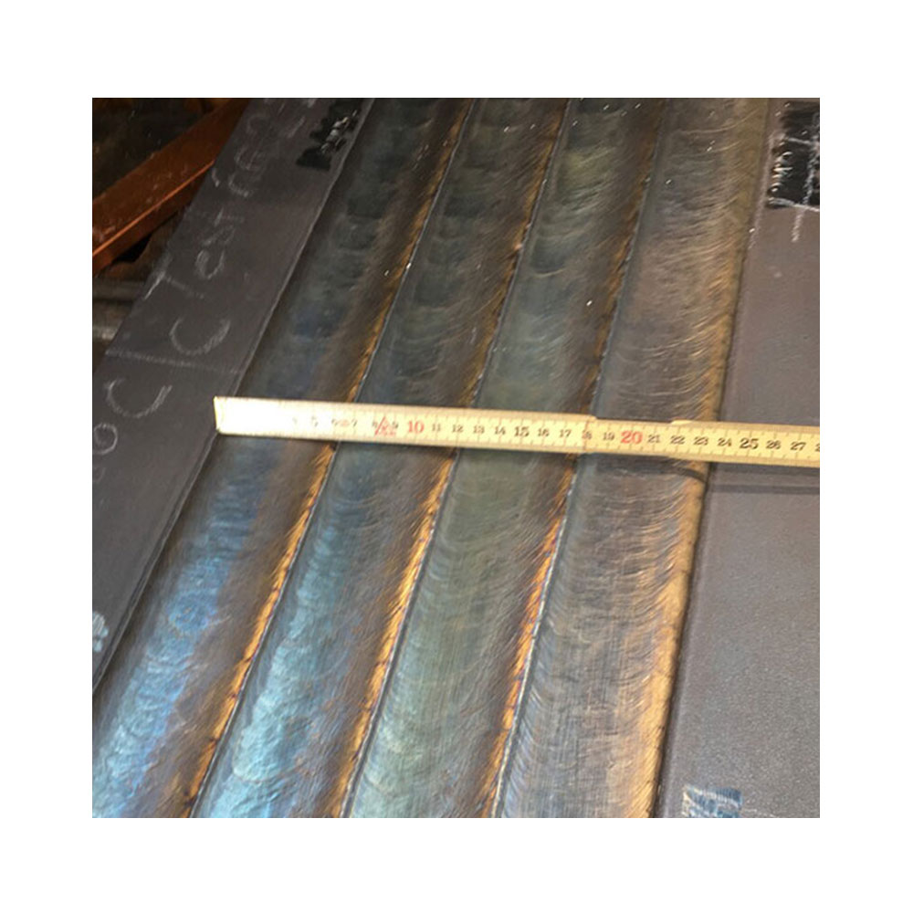 Welded metal