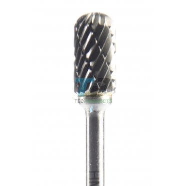12.7mm Carbide Burr 6.3mm Dia Diamond Cut Dome Cylinder