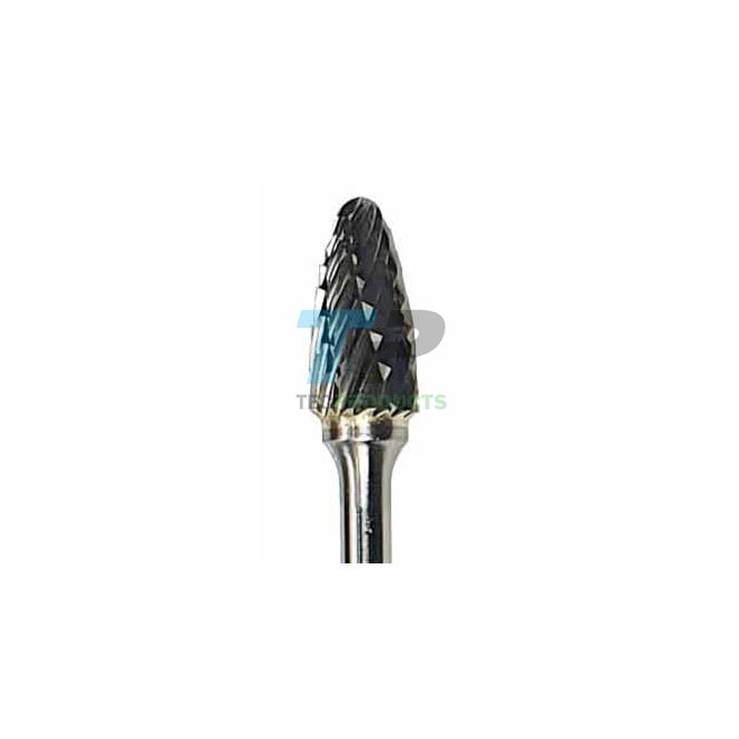 12mm head 6mm diameter Round Tree Carbide Burr Diamond Cut