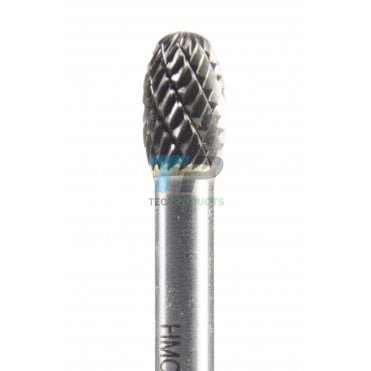 15mm Carbide Burr 8mm Dia Diamond Cut Teardrop