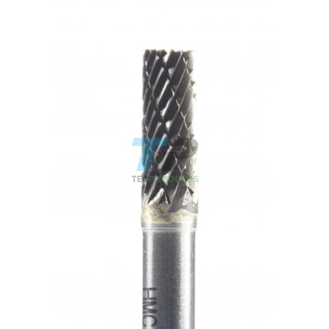 16mm Carbide Burr 6mm Diameter Diamond + End Cut Cylinder