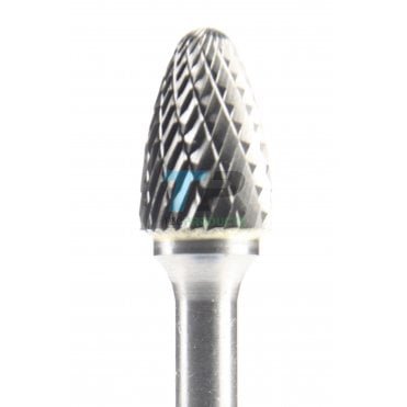 19 mm Carbide Burr 12.7mm Diameter Diamond Cut Round Tree