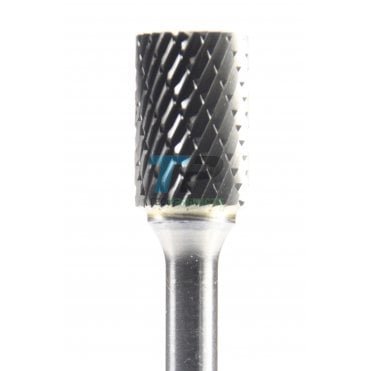 19mm Carbide Burr 12.7mm Diameter Diamond Cut Cylinder