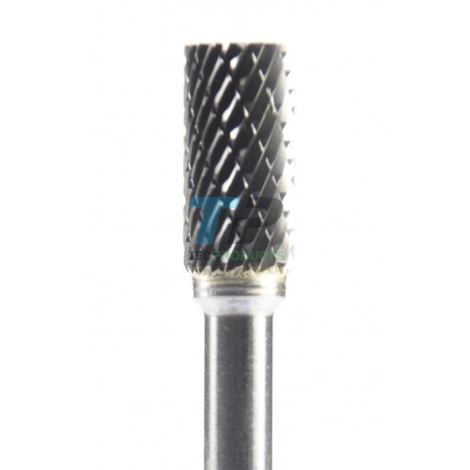 19mm Carbide Burr 9.5mm Diameter Diamond Cut Cylinder