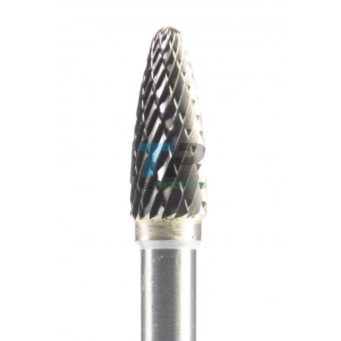 20mm Carbide Burr 8mm Diameter Diamond Cut Round Tree