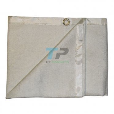 25 Mtr x 1 Mtr Roll Grey Vermiculite Coated Fibreglass Welding Blanket - 750°