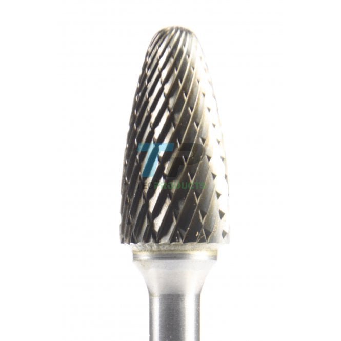25mm Carbide Burr 12.7mm Diameter Diamond Cut Round Tree