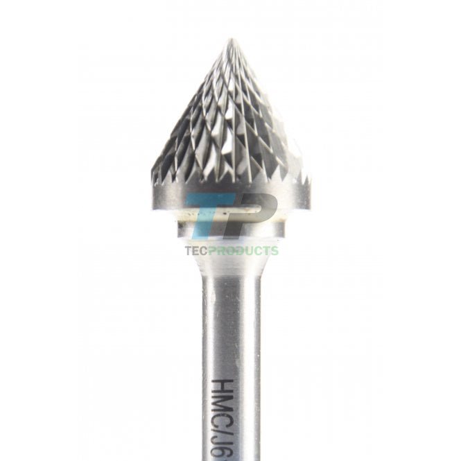 60deg Countersink Carbide Burr 16mm Diameter Diamond Cut
