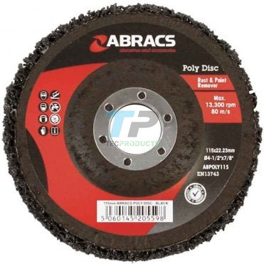 Abracs Poly Rust & Paint Stripping Disc 4.5"(115mm)