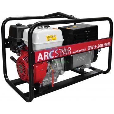 ArcStar 200 HBM Petrol Welder Generator Site Ready Package 
