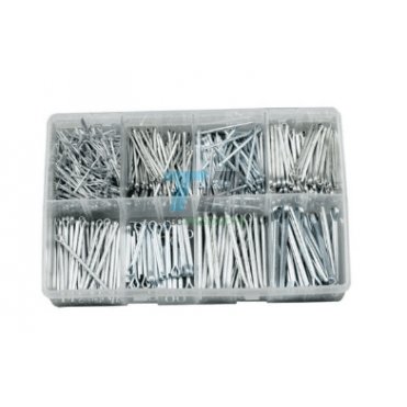 Assorted Box Of Metric Split Cotter Pins 600 Pieces
