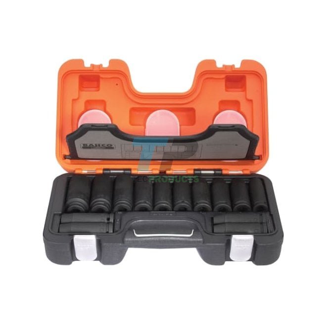 BAHCO  DD/S14 Deep Impact Socket 14 Piece Set 1/2in 