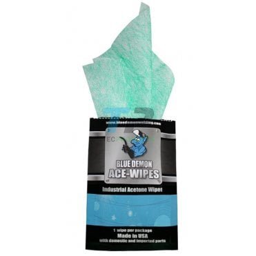 Blue Demon Ace-Wipes Industrial Acetone Wipes PK Of 20
