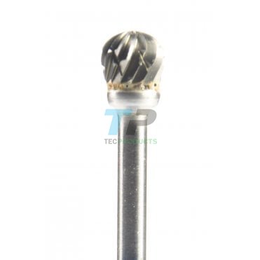 Carbide Burr 6.3mm Diameter Diamond Cut Ball