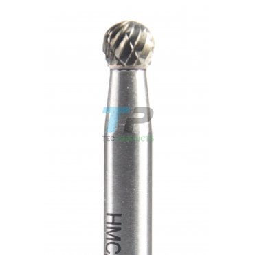Carbide Burr 6mm Diameter Diamond Cut Ball
