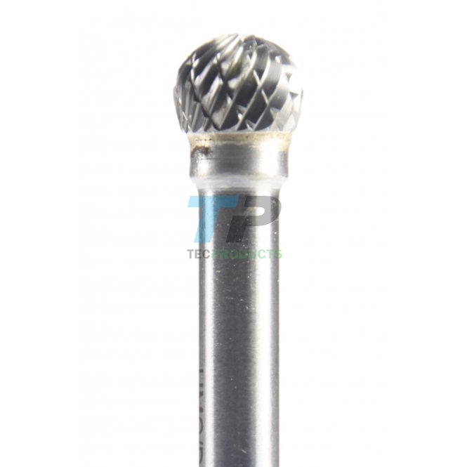 Carbide Burr 9.5mm Diameter Diamond Cut Ball