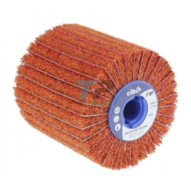 Cibo FMCAC Ceramic 60 Grit PTX Combi Brush 100 x 100mm x 19mm Keyway