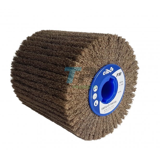 Cibo  FMTA Tex Cut + Polish PTX Flap Wheel 100x100x19MM Keyway