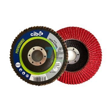 CIBO FPF Flat Ceramic Grit Flap Disc 4.5"(115mm)