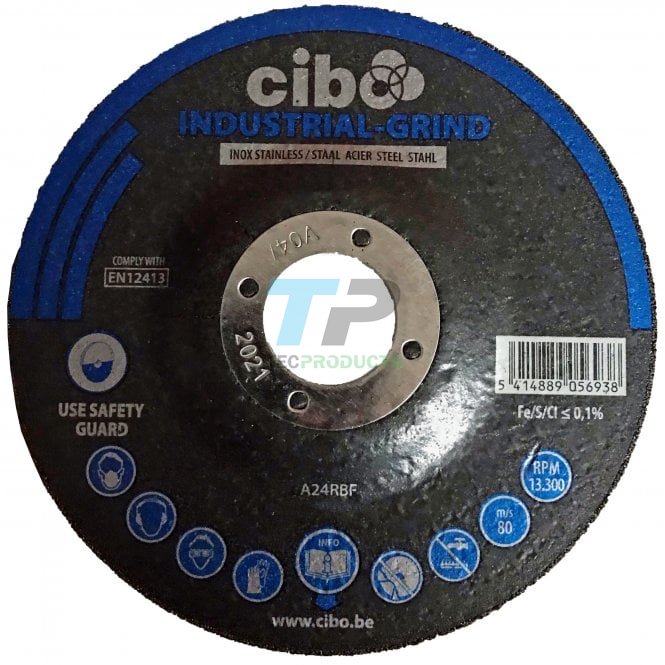 Cibo  SLST Industrial Line Metal Grinding Disc 115mm(4-1/2