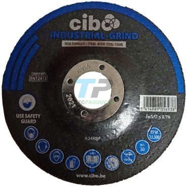 Cibo SLST Industrial Line Metal Grinding Disc 115mm(4-1/2") & 125mm(5")