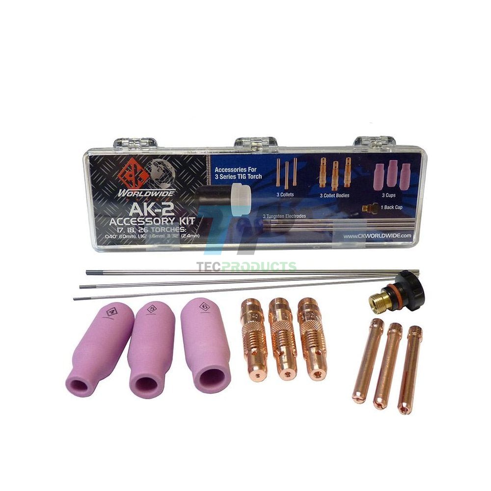 thumbnail image 2 of CK Worldwide 3 Series TIG Torch Accessory Kit - Model AK-2 2 of 6