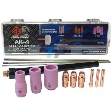 CK AK-4 TIG Torch Accessory Kit For 2 Series Torch 