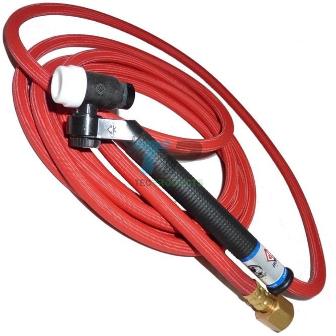 CK Worldwide CK Flexloc FL150 TIG Torch With Swivel Head & Superflex Cable