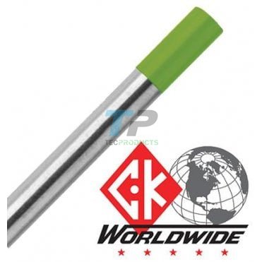CK Worldwide LaYZr tungsten with light green tip