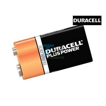 Duracell Power Plus 9V Battery-2PK 