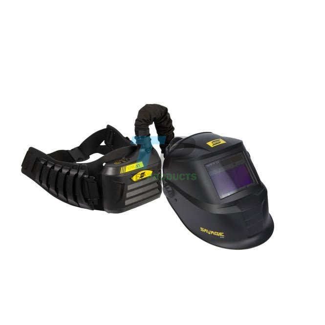 ESAB  Savage A41 Airfed PAPR Welding Helmet Package 