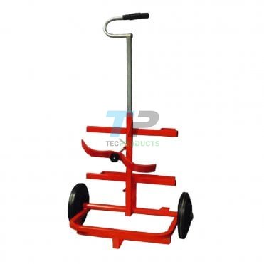 Extending Handle Oxygen/Acetylene Cylinder Trolley