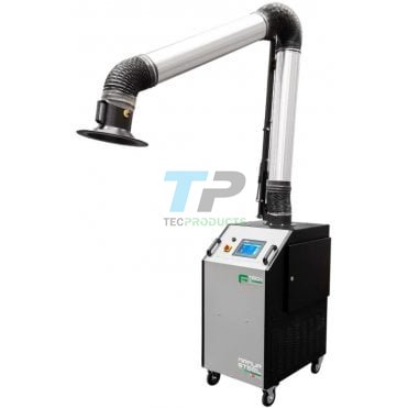 F-Tech Armur Steel Mobile Fume Extraction Unit With 7" Touch Panel Control