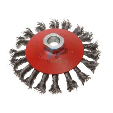 Conical Twist Knot Wire Wheel