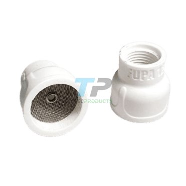 Pair of two Furick Fupa 12 ceramic cups in white