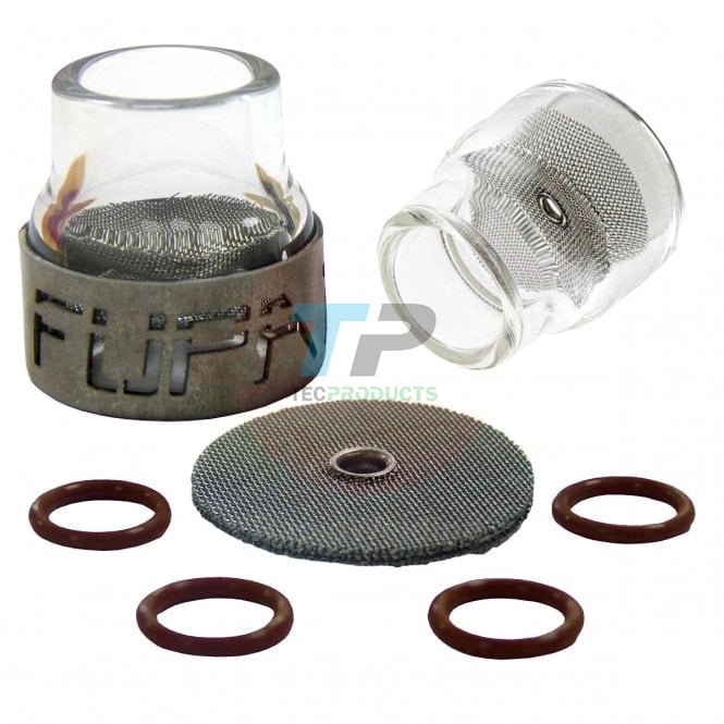 Furick  Fupa 12 Glass Cup Twin Pack With Titanium Cover