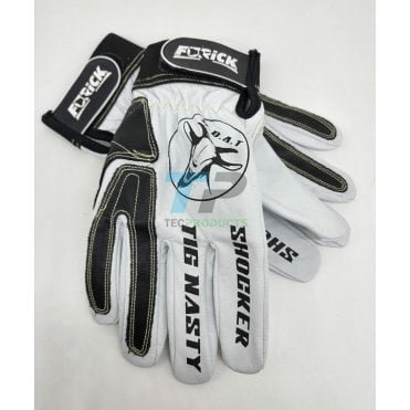 Furick White & Black Shocker/TIG Nasty Glove With Velcro Cuff