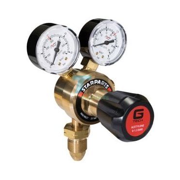 G-tech Acetylene Regulator Single Stage 2 Gauge