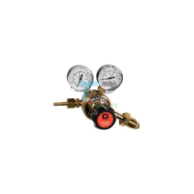 G-Tech Gas Equipment Gtech Acetylene Regulator Single Stage 2 Gauge