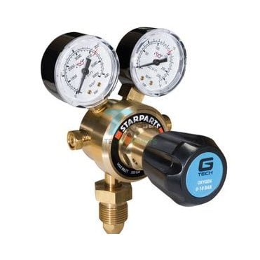 Gtech Oxygen Regulator Single Stage 2 Gauge 300 Bar