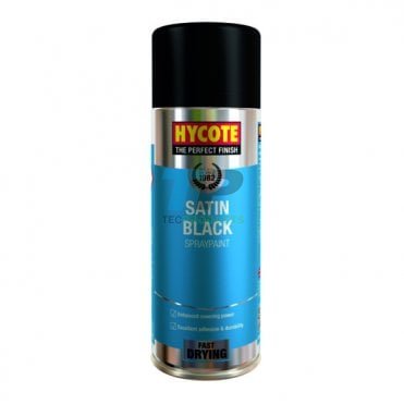 Hycote Satin Black Spray Paint 400ML 