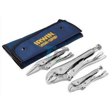 Irwin Vise-Grip Triple Pack Of Locking Pliers