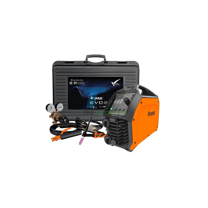 Jasic  EVO TIG ET200P PFC Pulse Air-Cooled DC TIG Welder Package 110/230V