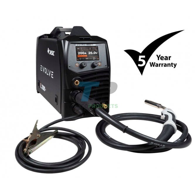 Jasic  Evolve MIG 200P Multi-Purpose Pulse Inverter Welder MIG/TIG/ARC