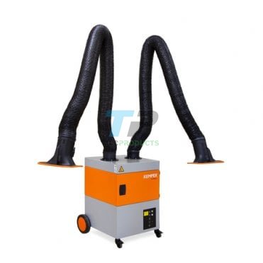 ProfiMaster Two Arm Welding Smoke Filter Unit - Flexible Exhaust Arm