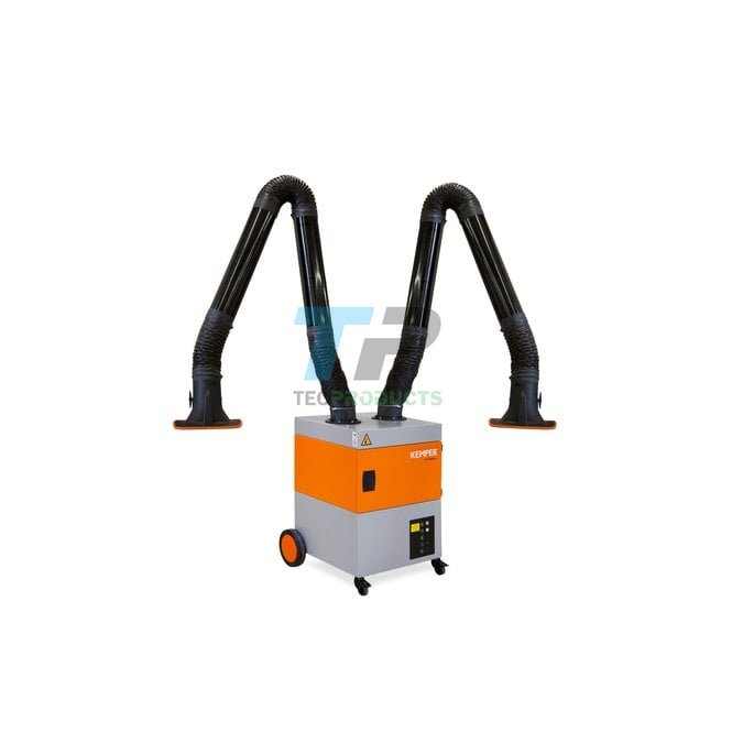Kemper ProfiMaster Two Arm Welding Smoke Filter Unit With 2 To 4Mtr Rigid Arm