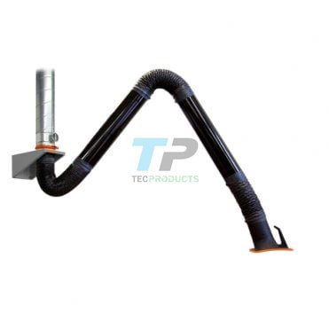 Welding Smoke Extraction Arm - Rigid Metal Tube Arm
