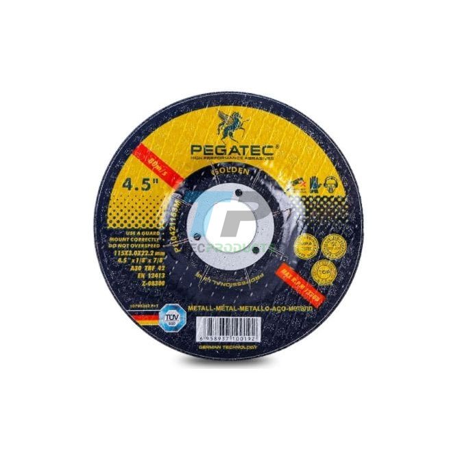 Pegatec  Golden Professional Line 3MM Thick Steel Cutting Discs  4