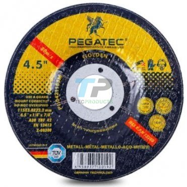 Pegatec Golden Professional Line 3MM Thick Steel Cutting Discs  4"(100mm) - 9"(230mm)