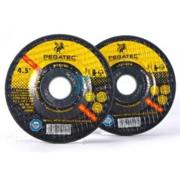 Pegatec Metal Grinding Disc 4"(100mm), 4.5"(115mm), 5"(125mm), 7"(180mm), 9"(230mm)